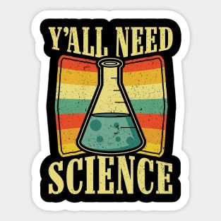 Funny Science Physics Chemistry Biology Teacher Student Sticker